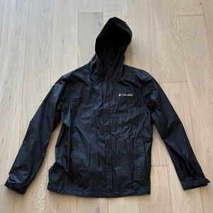 Columbia Black Rain Jacket